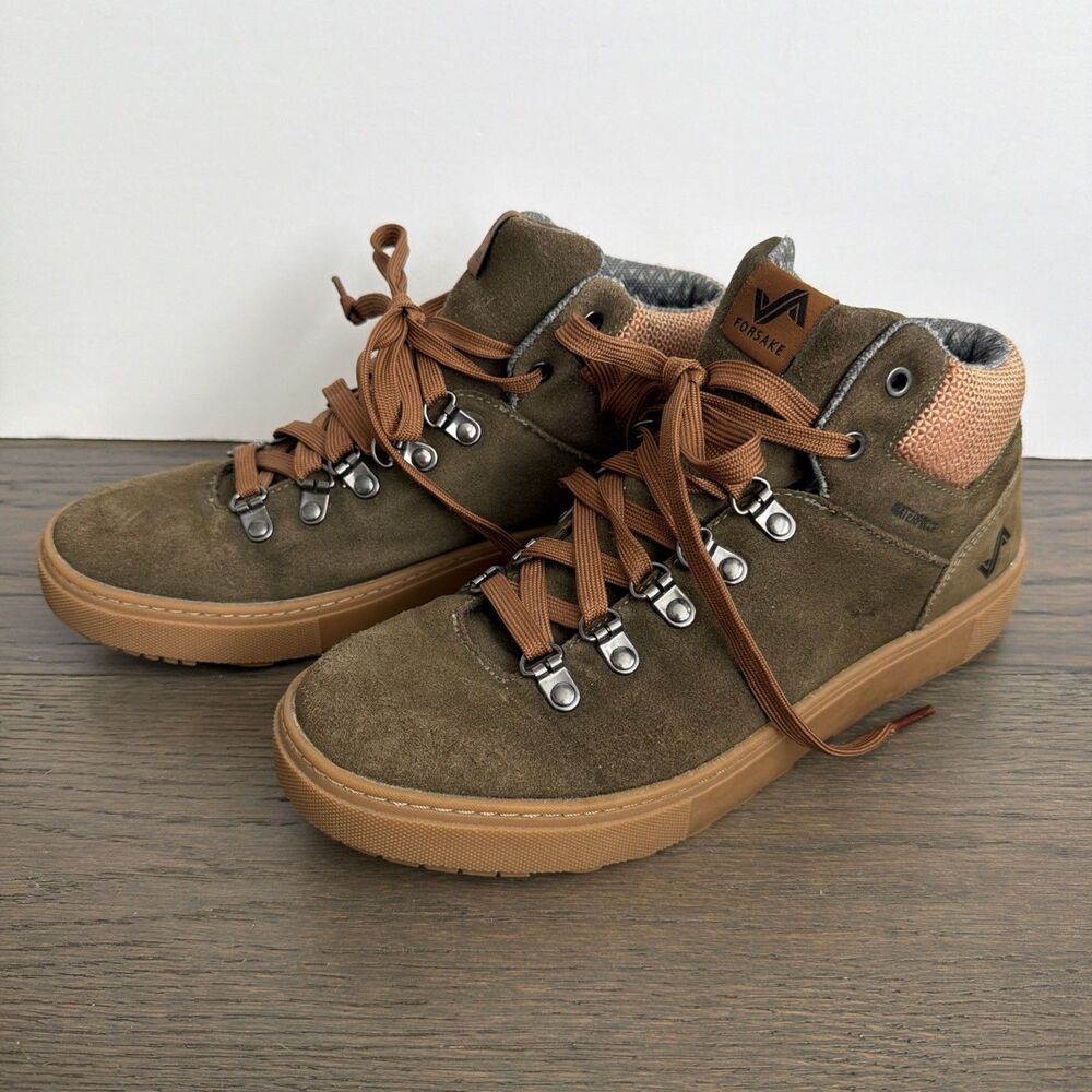 Forsake Women's US 8.5 Lucie Mid Waterproof Outdoor Sneaker Boot Olive